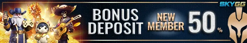 Bonus Deposit 50% Skygg